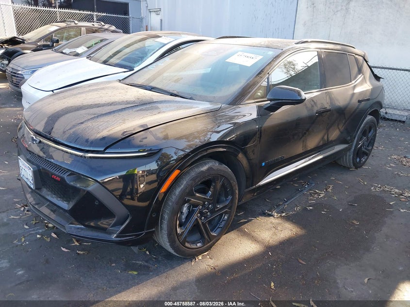 Vin: 3gn7dnrpxrs212403, lot: 46257309, chevrolet equinox ev rs 20242