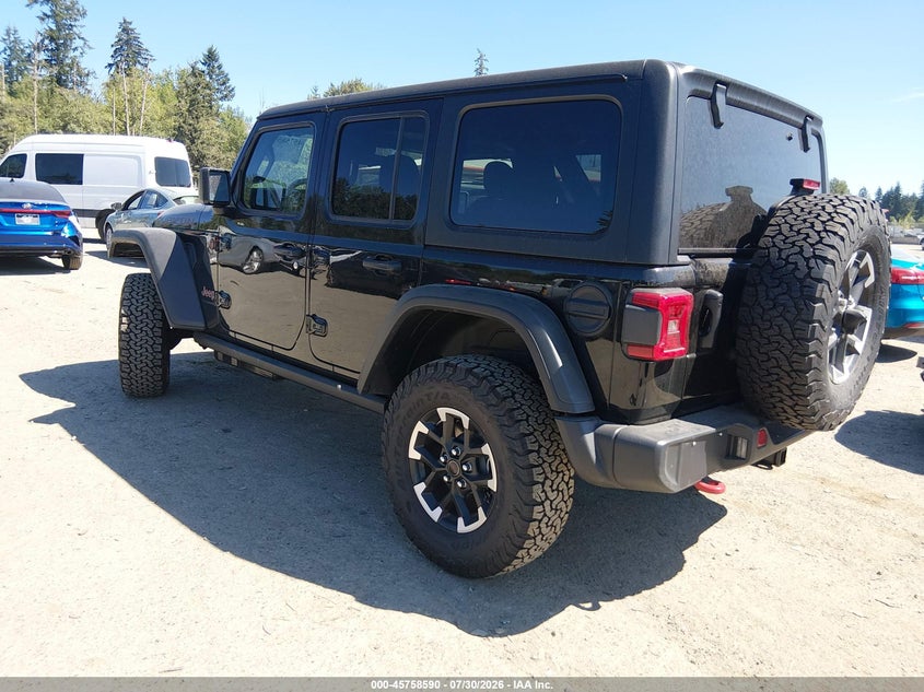 Vin: 1c4pjxfn1tw264286, lot: 46257312, jeep wrangler rubicon 4x4 20263