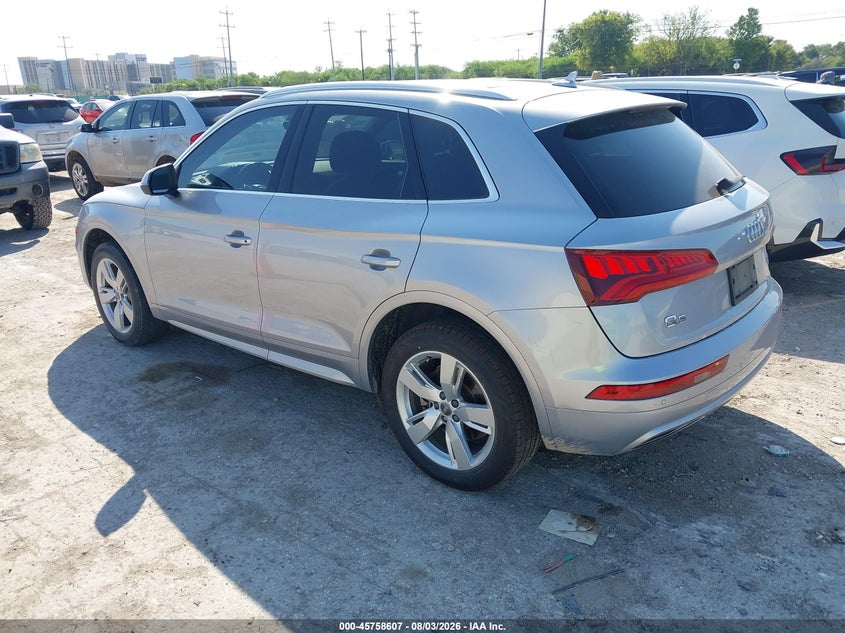 Vin: wa1bnafy4j2045956, lot: 46257329, audi q5 2.0t premium/2.0t tech premium 20183