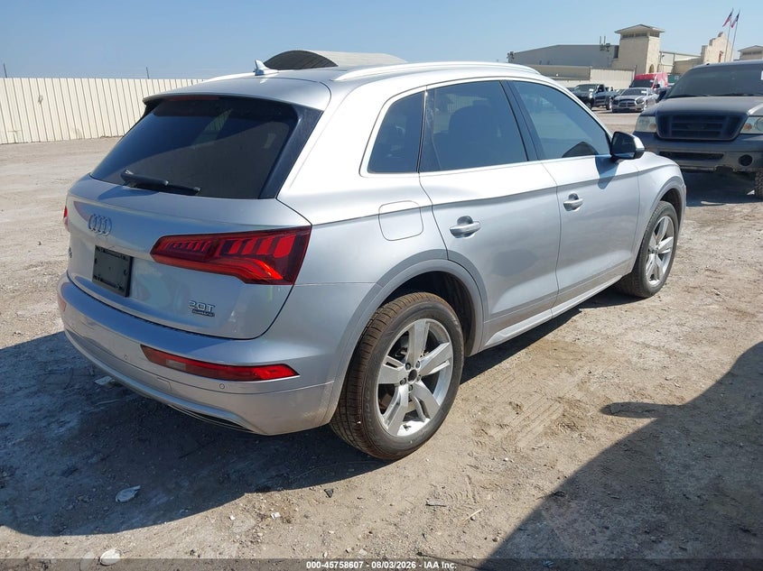 Vin: wa1bnafy4j2045956, lot: 46257329, audi q5 2.0t premium/2.0t tech premium 20184