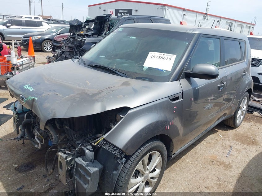Vin: kndjp3a51g7312745, lot: 46257341, kia soul + 20162