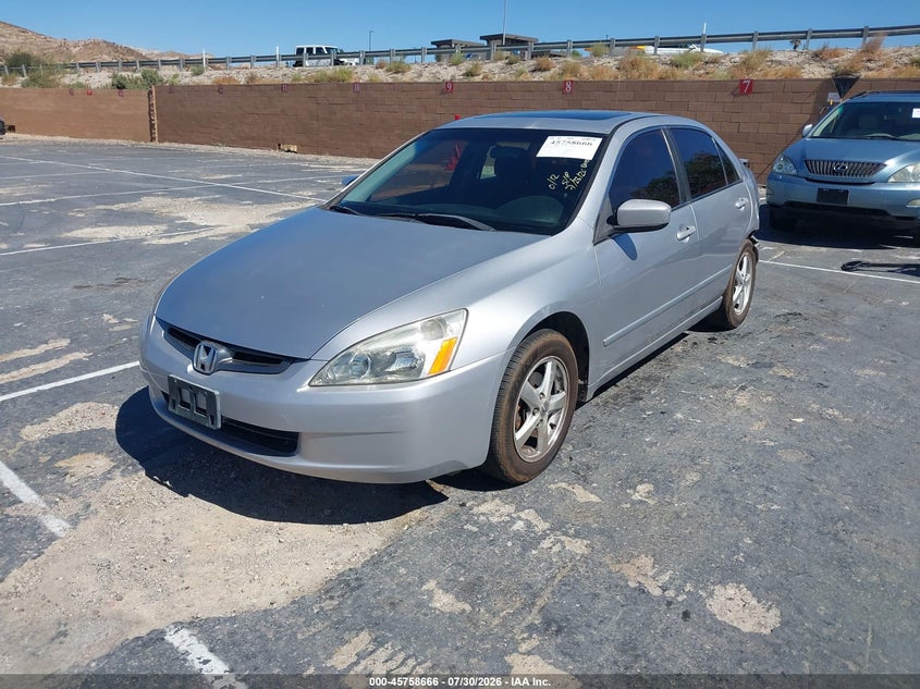 2004 Honda Accord, Left Rear, IAAI, VIN JHMCM56754C018662 — photo 2