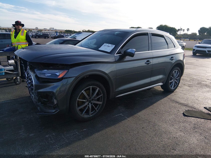 Vin: wa1b4afy8m2017021, lot: 46257399, audi sq5 premium plus tfsi quattro tiptronic 20212