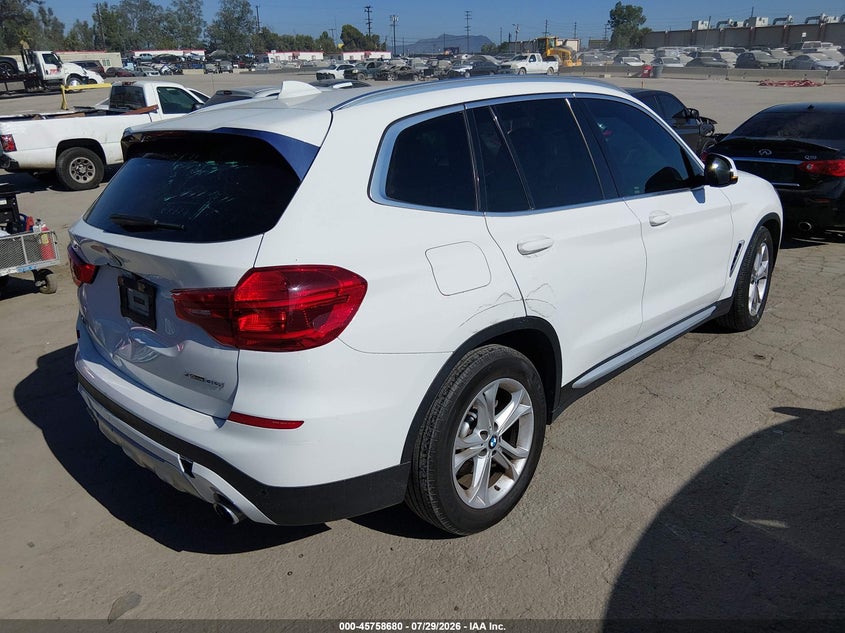 Vin: 5uxtr7c51kle98084, lot: 46257402, bmw x3 sdrive30i 20194
