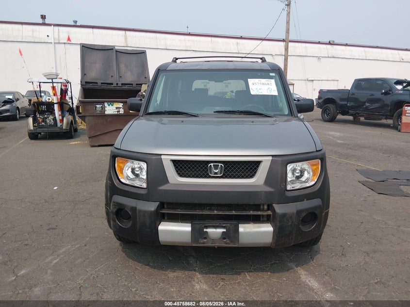 HONDA ELEMENT 2005 VIN 5J6YH28625L007886