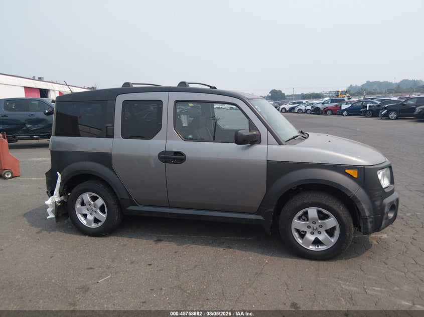 HONDA ELEMENT 2005 VIN 5J6YH28625L007886