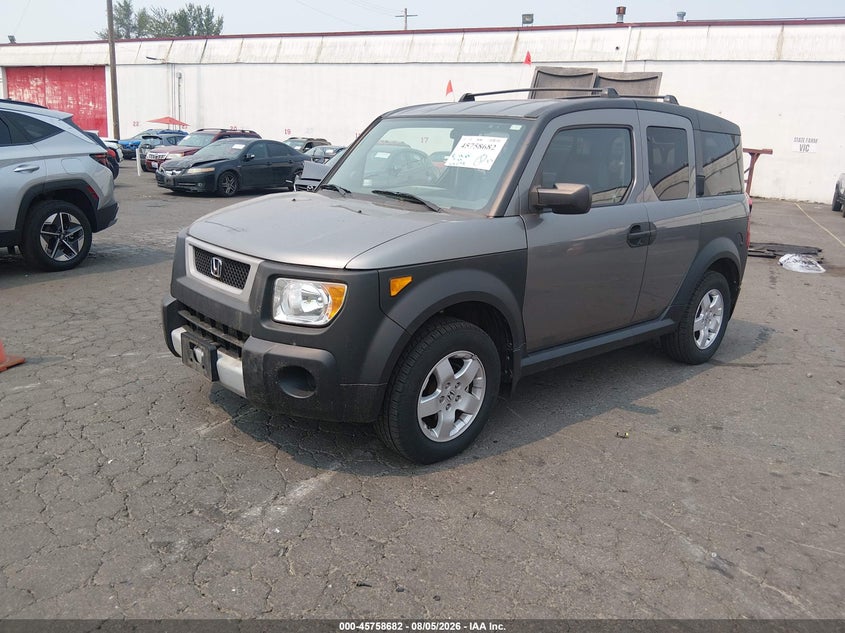 HONDA ELEMENT 2005 VIN 5J6YH28625L007886