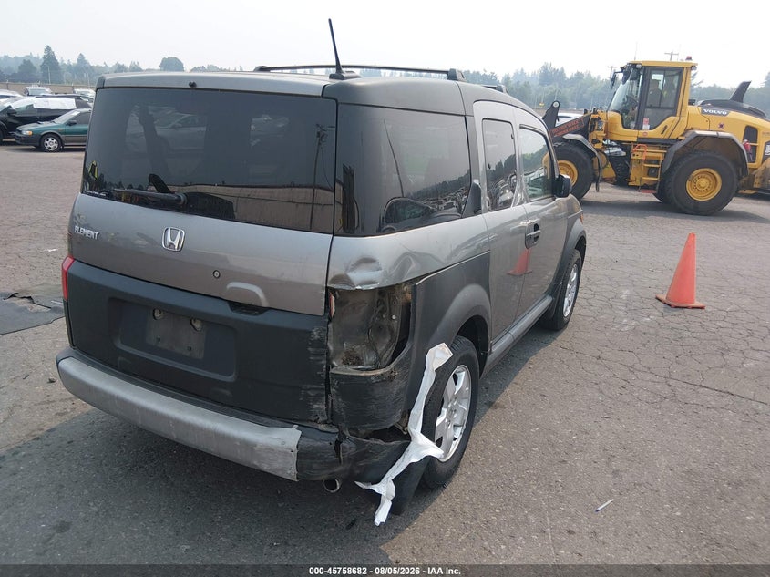 HONDA ELEMENT 2005 VIN 5J6YH28625L007886