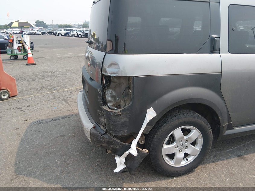 HONDA ELEMENT 2005 VIN 5J6YH28625L007886