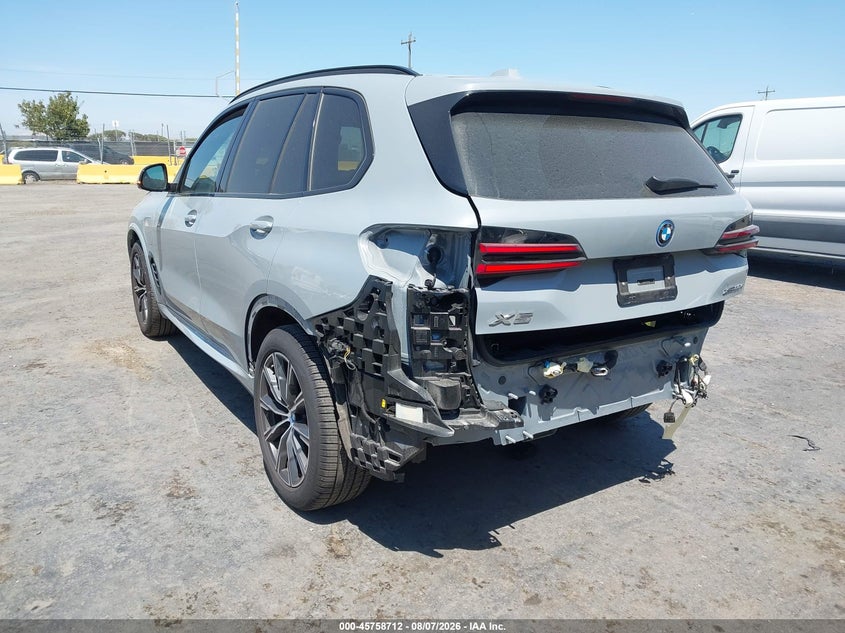 Vin: 5ux43eu09s9y63165, lot: 46257434, bmw x5 phev xdrive50e 20253