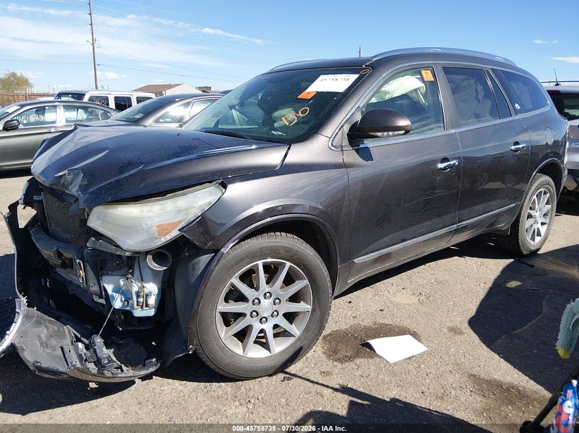 Vin: 5gakvbkd4gj218793, lot: 46257460, buick enclave leather 20162