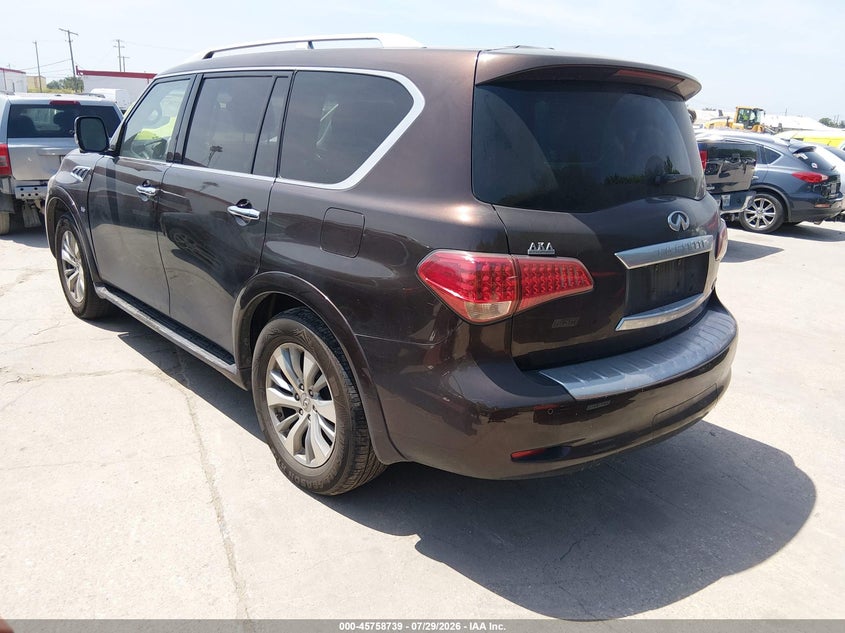 2017 INFINITI QX80 auction photo 3