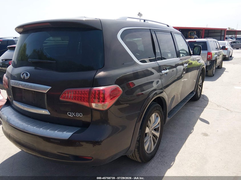 2017 INFINITI QX80 auction photo 4