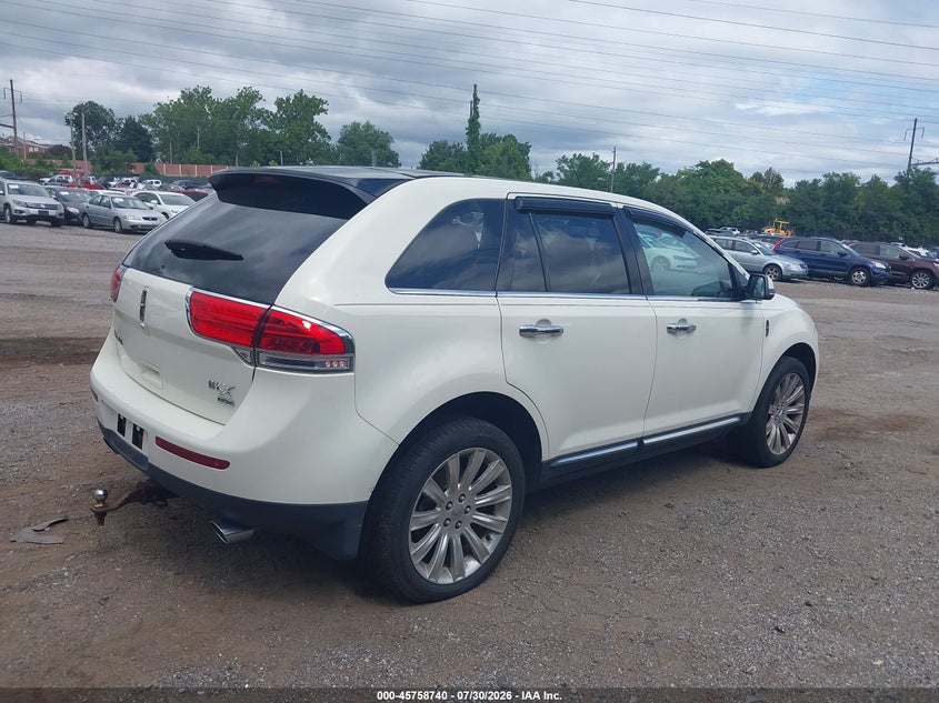 2013 LINCOLN MKX auction photo 4