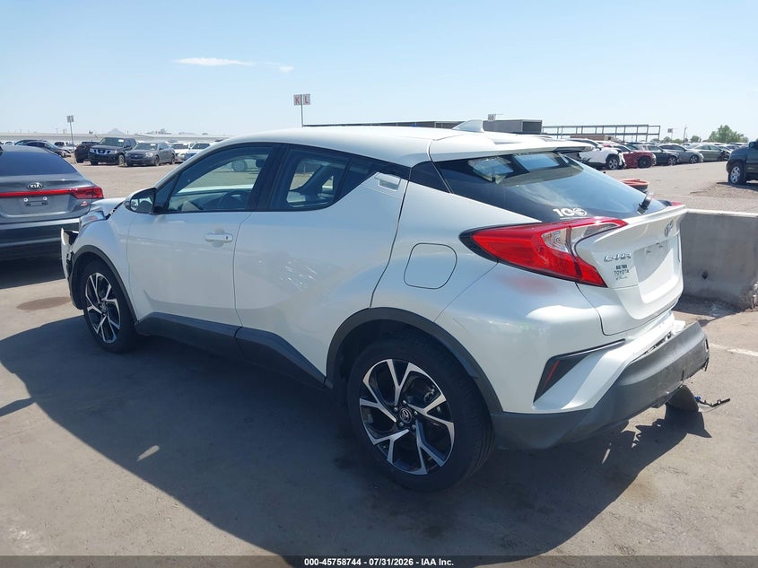 Vin: nmtkhmbx9jr009764, lot: 46257466, toyota c-hr xle 20183