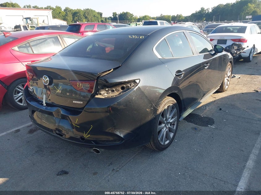 Vin: 3mzbpaal8km105336, lot: 46257474, mazda mazda3 select package 20194