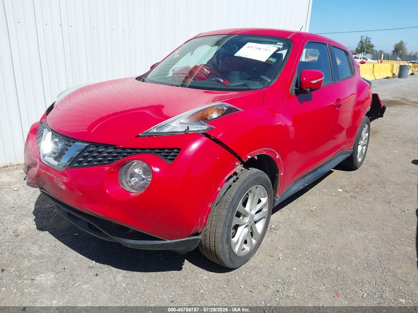 Vin: jn8af5mr1gt607983, lot: 46257479, nissan juke nismo/s/sl/sv 20162