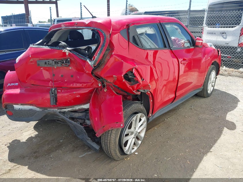 Vin: jn8af5mr1gt607983, lot: 46257479, nissan juke nismo/s/sl/sv 20164