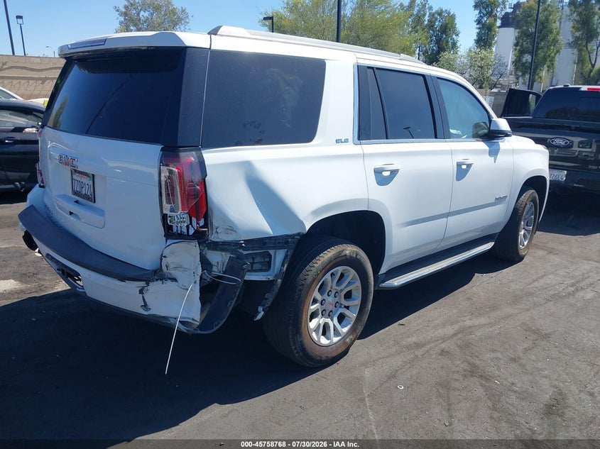 Vin: 1gks1akc6hr247957, lot: 46257490, gmc yukon sle 20174