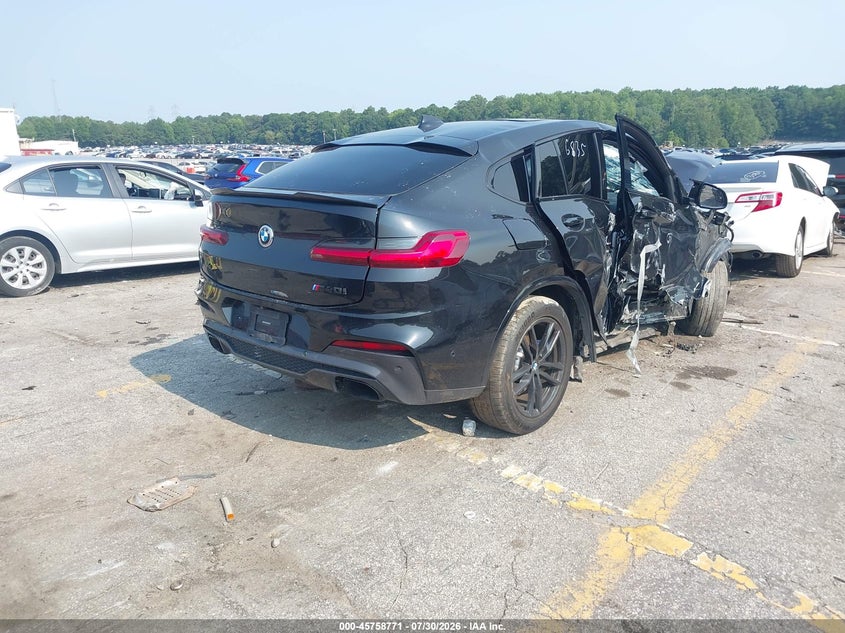 Vin: 5ux2v5c03m9h86835, lot: 46257493, bmw x4 m40i 20214
