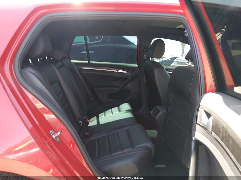 VOLKSWAGEN GOLF GTI 2017 VIN 3VW547AU2HM073641