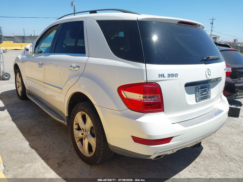 2011 MERCEDES-BENZ ML 350 BLUETEC auction photo 3