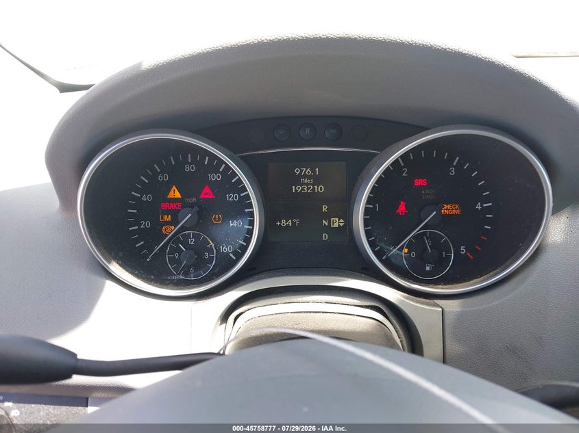 2011 MERCEDES-BENZ ML 350 BLUETEC auction photo 7