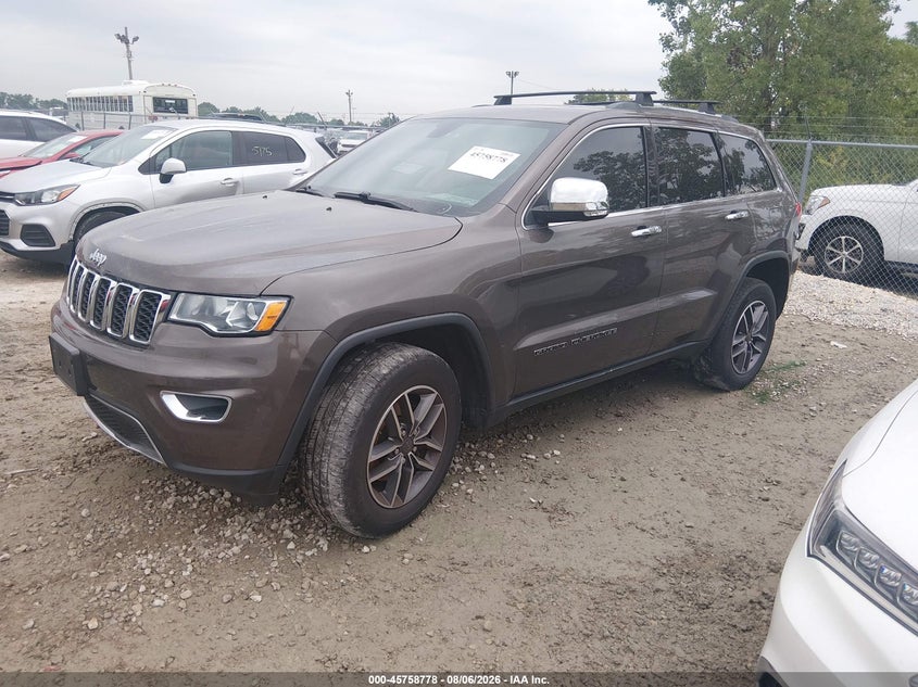 Vin: 1c4rjfbg5kc591249, lot: 46257501, jeep grand cherokee limited 4x4 20192