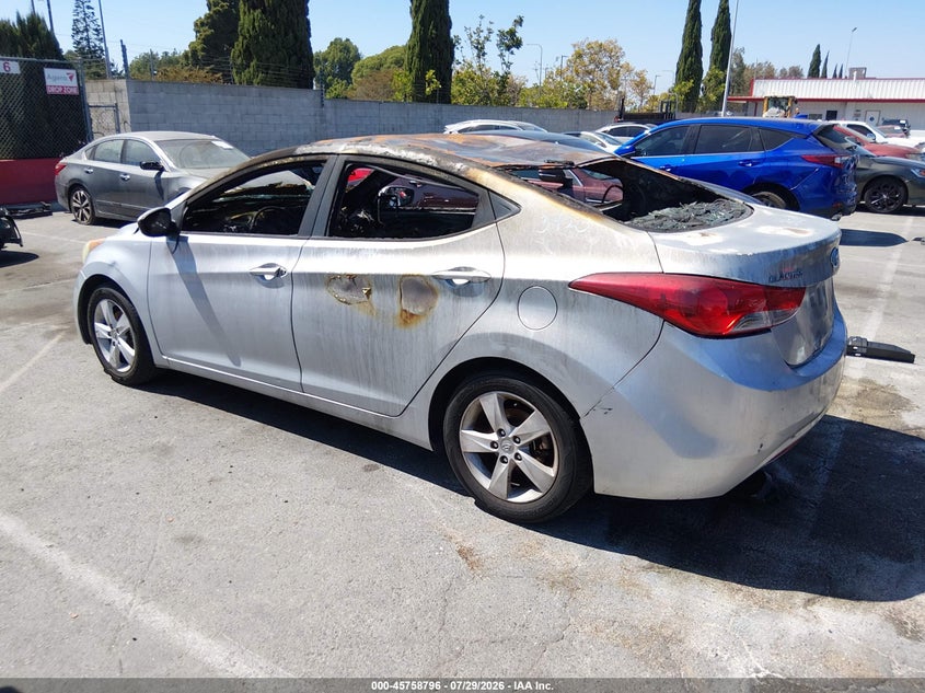 Vin: 5npdh4ae9ch103811, lot: 46257518, hyundai elantra gls 20123