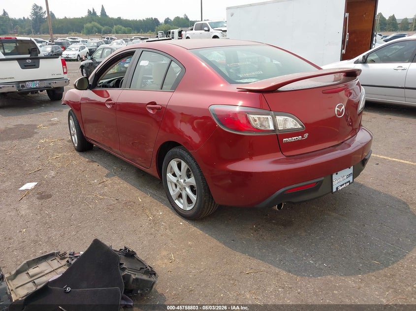 Vin: jm1bl1sgxa1206793, lot: 46257525, mazda mazda3 i touring 20103