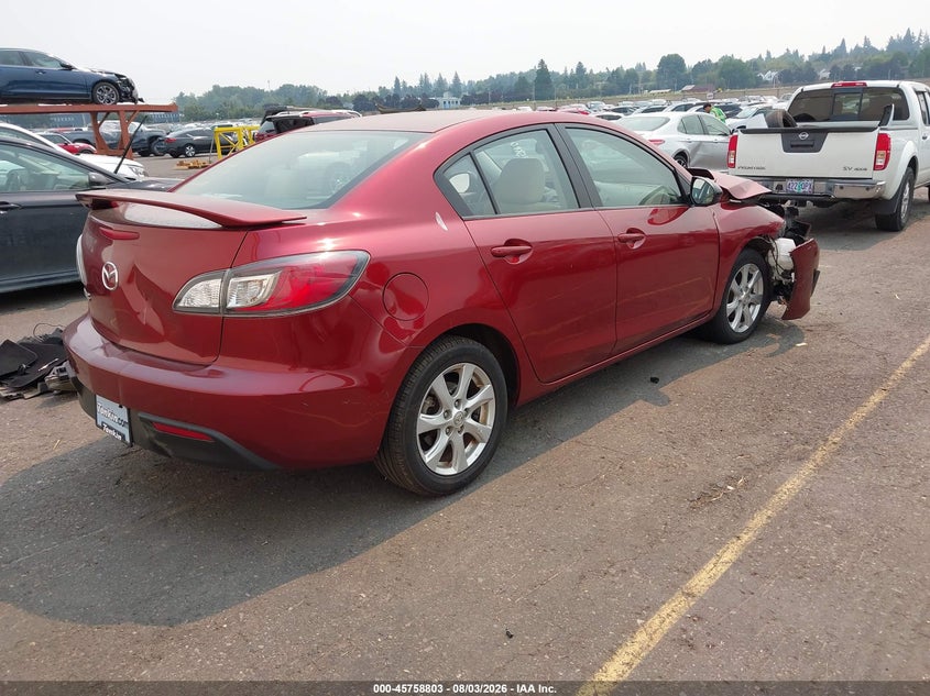 Vin: jm1bl1sgxa1206793, lot: 46257525, mazda mazda3 i touring 20104