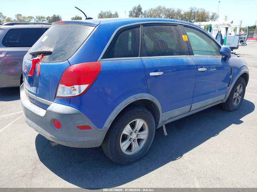 2008 SATURN VUE SPORT UTILITY VEHICLE 2.4L I-4 DOHC, VVT, 169HP