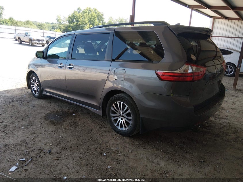 Vin: 5tdyz3dc0js933541, lot: 46257532, toyota sienna xle 8 passenger 20183