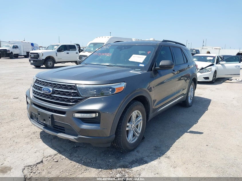 Vin: 1fmsk7dh6lga80150, lot: 46257547, ford explorer xlt 20202