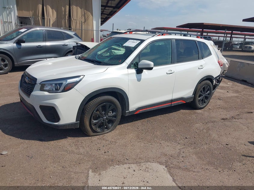 Vin: jf2skdmc5lh403610, lot: 46257553, subaru forester 20202