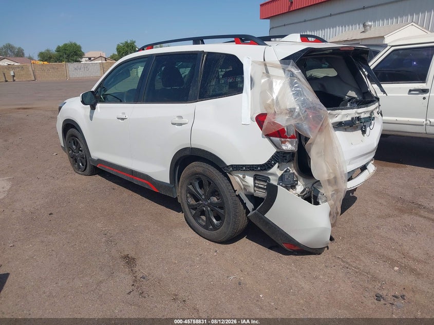 Vin: jf2skdmc5lh403610, lot: 46257553, subaru forester 20203