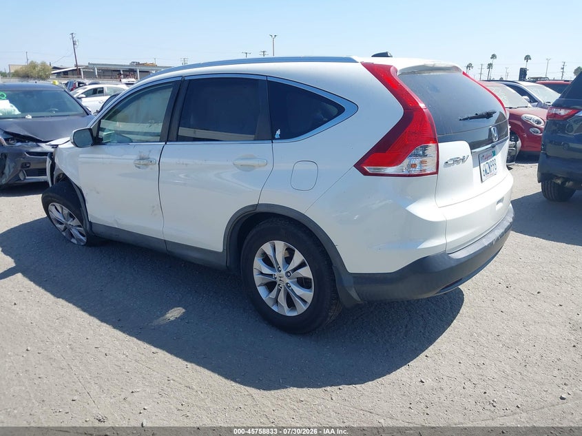 Vin: 5j6rm3h78cl041682, lot: 46257555, honda cr-v ex-l 20123