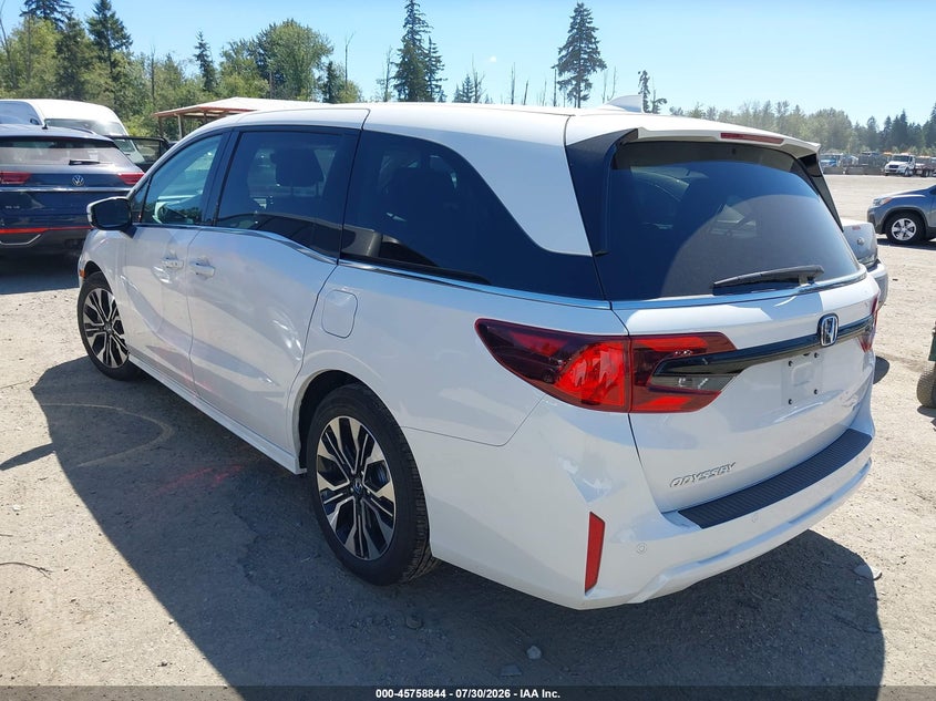 Vin: 5fnrl6h91tb058015, lot: 46257566, honda odyssey elite 20263