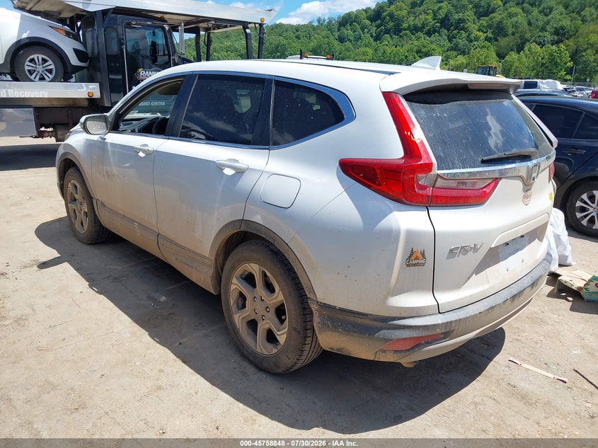 Vin: 2hkrw2h54kh618123, lot: 46257570, honda cr-v ex 20193