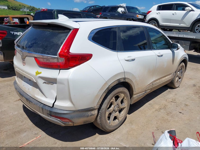 Vin: 2hkrw2h54kh618123, lot: 46257570, honda cr-v ex 20194