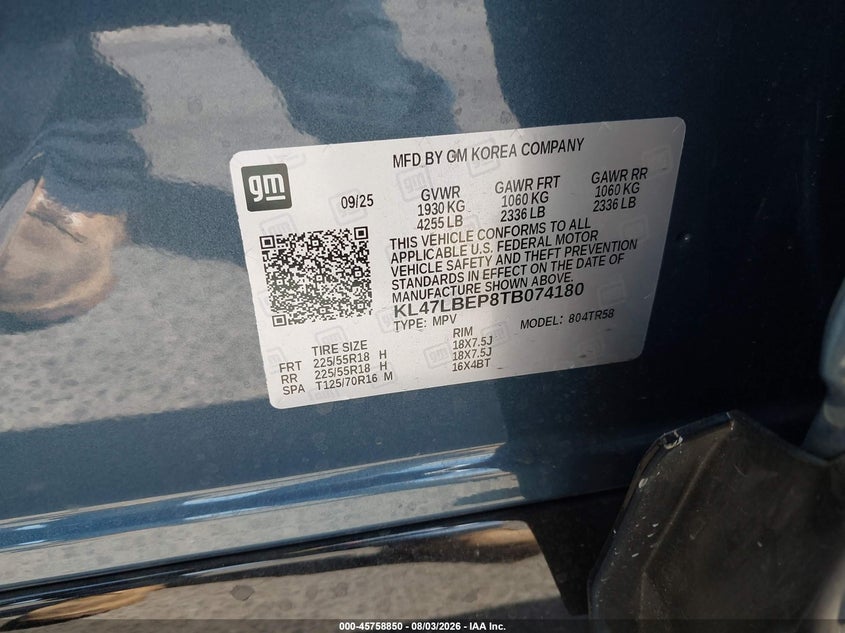 2026 BUICK ENVISTA SPORT UTILITY VEHICLE 1.2L I-3 DI, DOHC, VVT, TURBO, 137HP