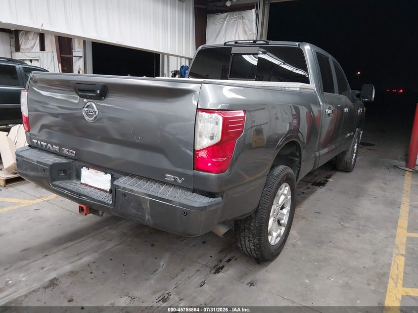 Vin: 1n6ba1f21gn512400, lot: 46257586, nissan titan xd sv diesel 20164