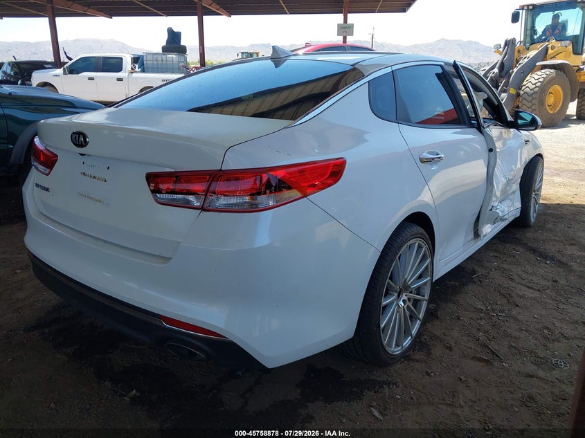 Vin: 5xxgt4l37gg038434, lot: 46257600, kia optima lx 20164