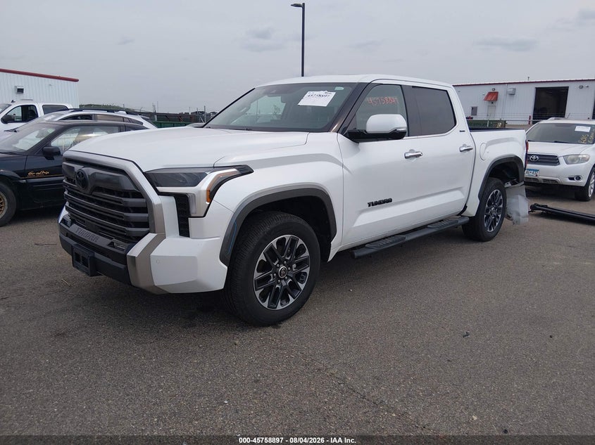 Vin: 5tfja5db6nx027325, lot: 46257619, toyota tundra limited 20222