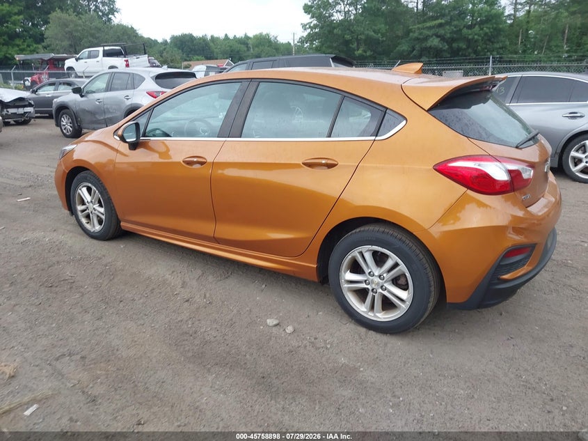 Vin: 3g1be6sm0hs586936, lot: 46257620, chevrolet cruze lt auto 20173