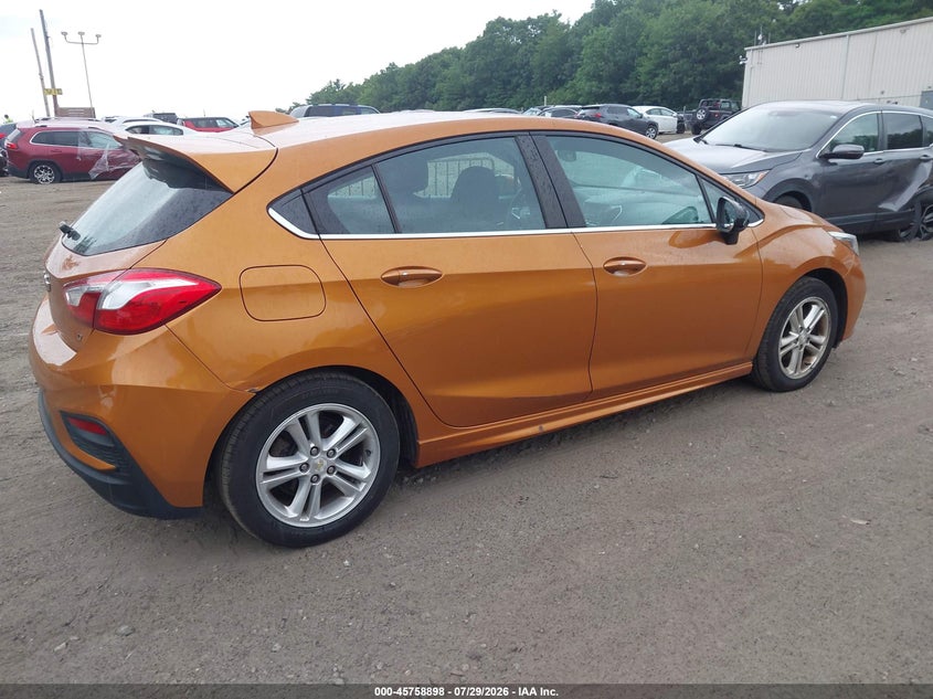 Vin: 3g1be6sm0hs586936, lot: 46257620, chevrolet cruze lt auto 20174