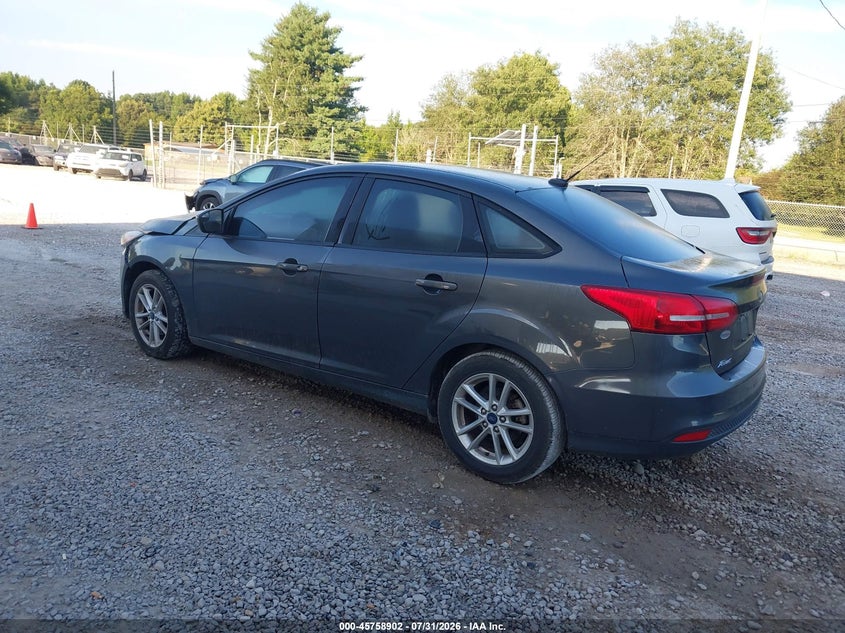 Vin: 1fadp3fe0jl308373, lot: 46257624, ford focus se 20183
