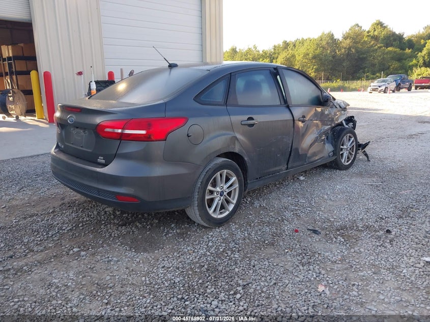 Vin: 1fadp3fe0jl308373, lot: 46257624, ford focus se 20184