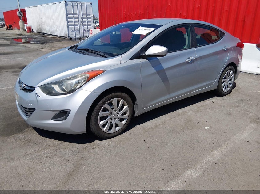 Vin: 5npdh4ae2bh053851, lot: 46257627, hyundai elantra gls 20112