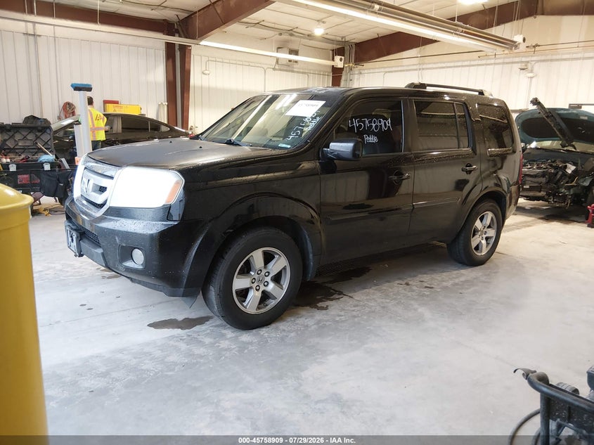 Vin: 5fnyf4h51bb063119, lot: 46257631, honda pilot ex-l 20112